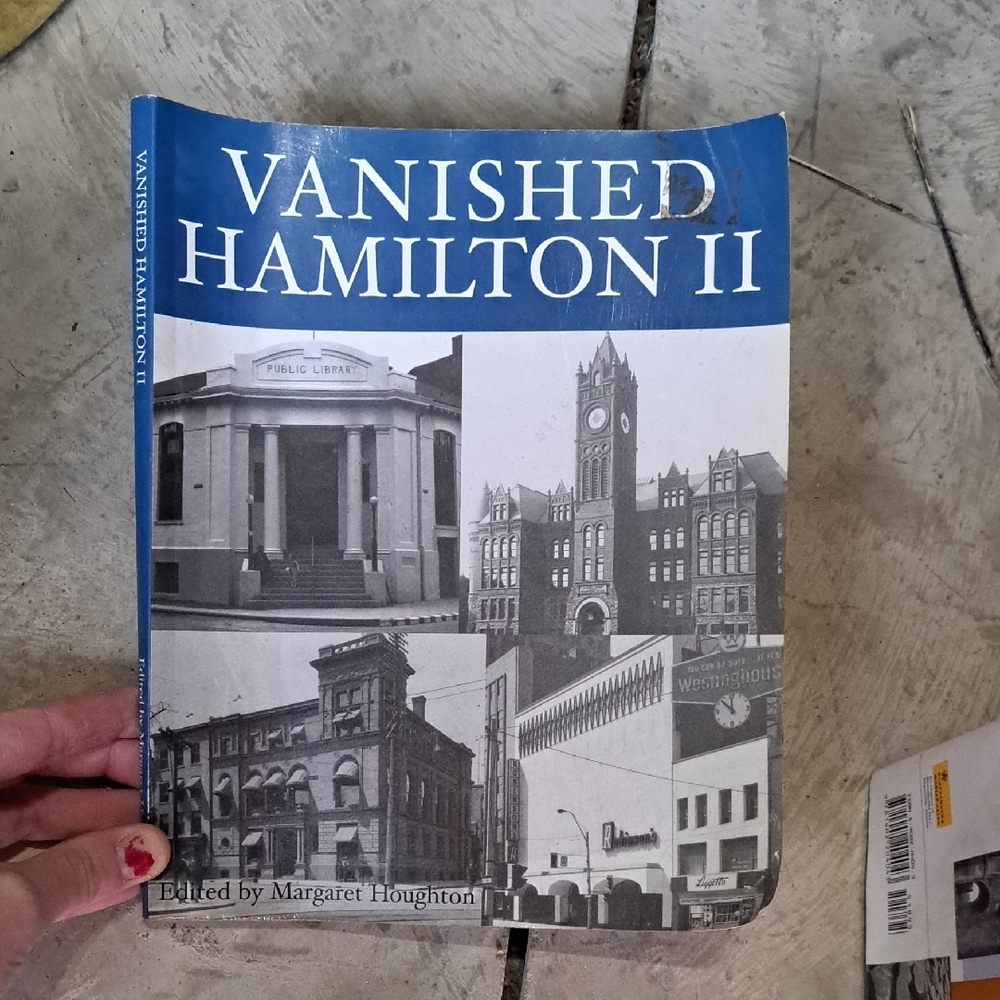 Vanished Hamilton II Book with Blue Cover